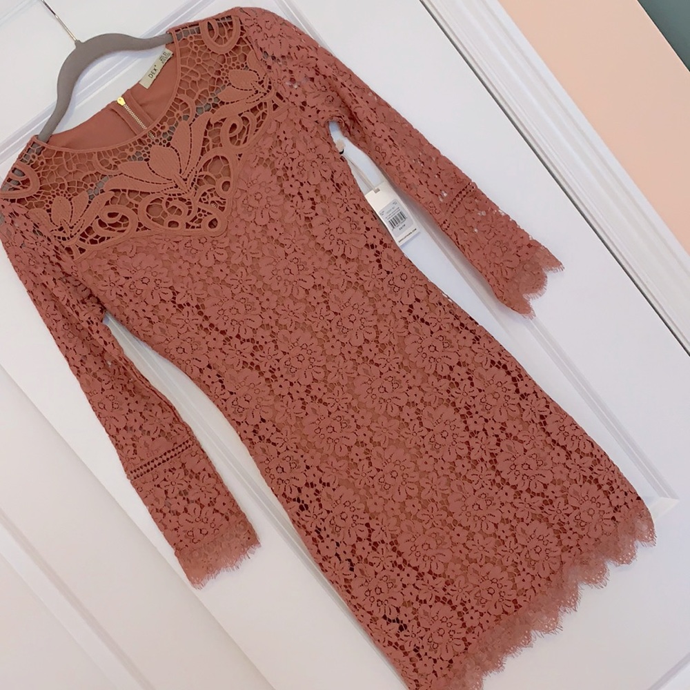 DEX Dusty Rose Knit Dress